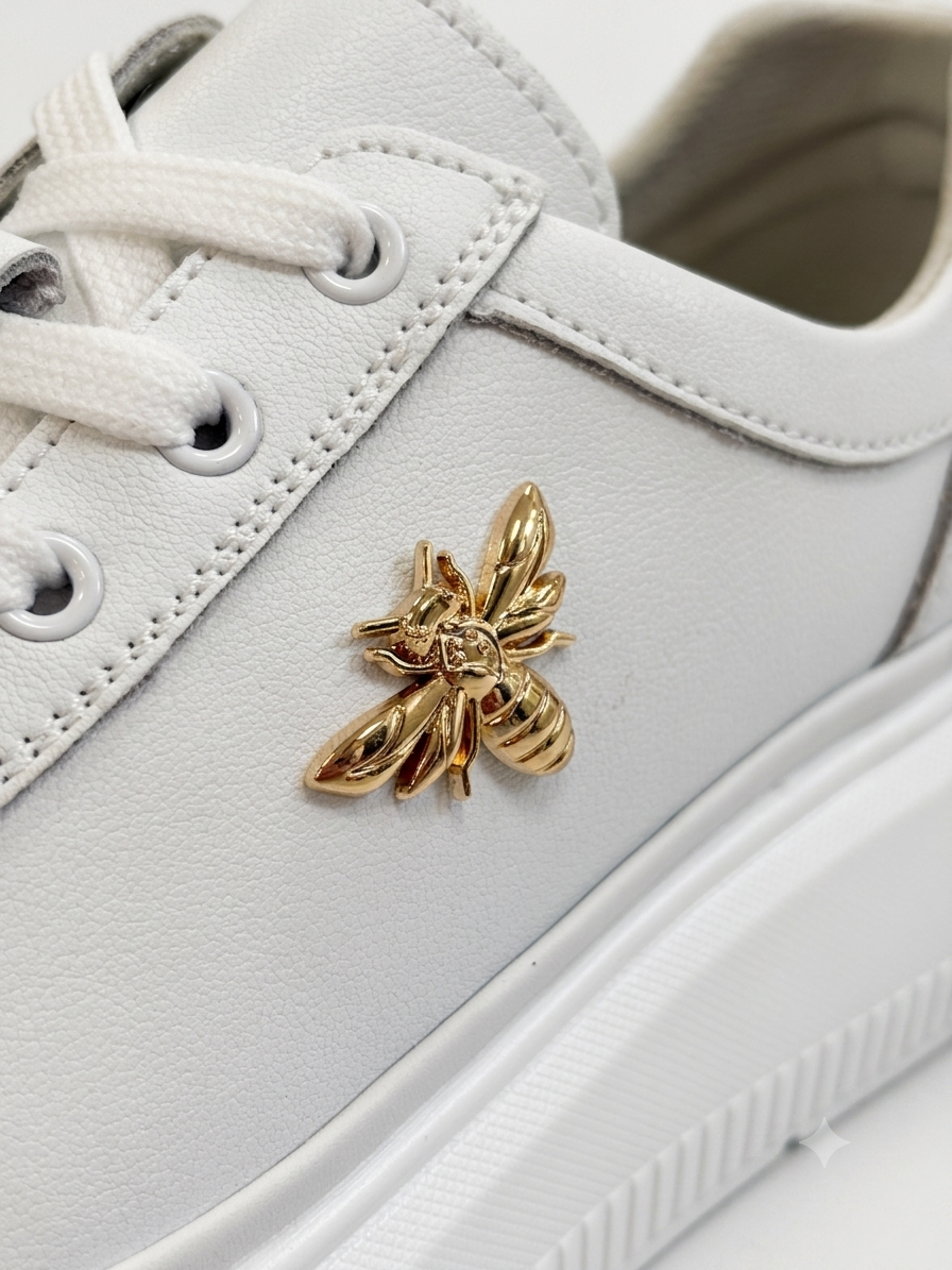Sneakersy z pszczółką GOODIN - obrazek 4