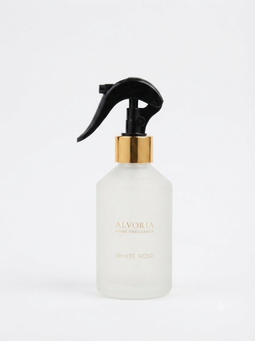 ALVORIA - Spray do domu WHITE ROSE - 250ml - obrazek 3